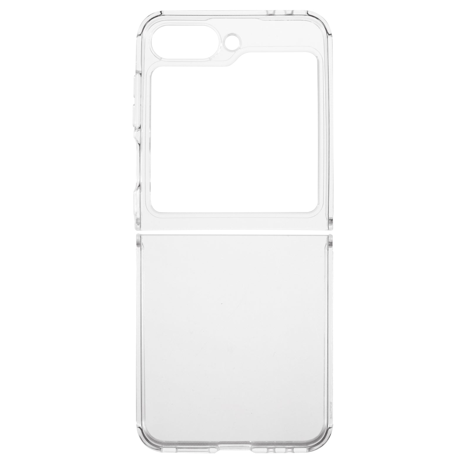 For Samsung Galaxy Z Flip6 5G Case Anti-Scratch Transparent TPU Phone Cover