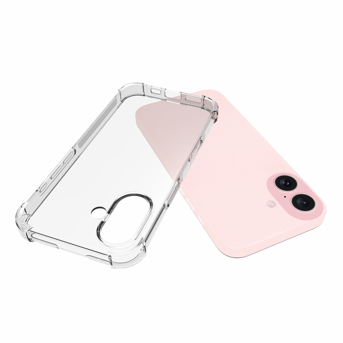 For iPhone 16 Wholesale Phone Case Clear Flexible TPU Anti-Scratch Cell Phone Cover