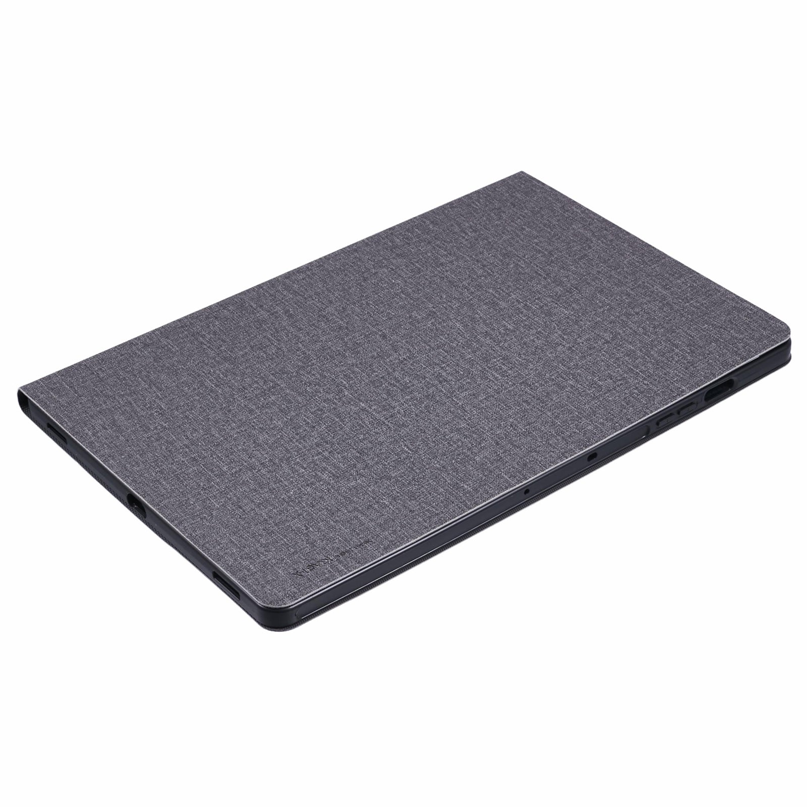 X-LEVEL For Samsung	Galaxy Tab S9+ X810, X816B, X818U / Tab S9 FE+ Case Cloth Texture Leather Tablet Cover - Grey