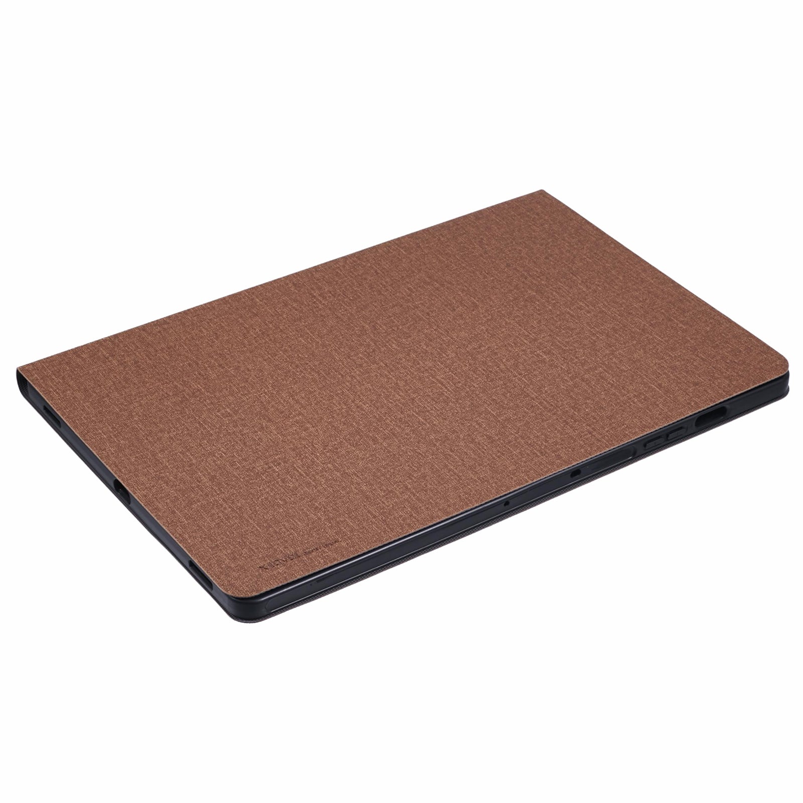 X-LEVEL For Samsung	Galaxy Tab S9+ X810, X816B, X818U / Tab S9 FE+ Case Cloth Texture Leather Tablet Cover - Brown