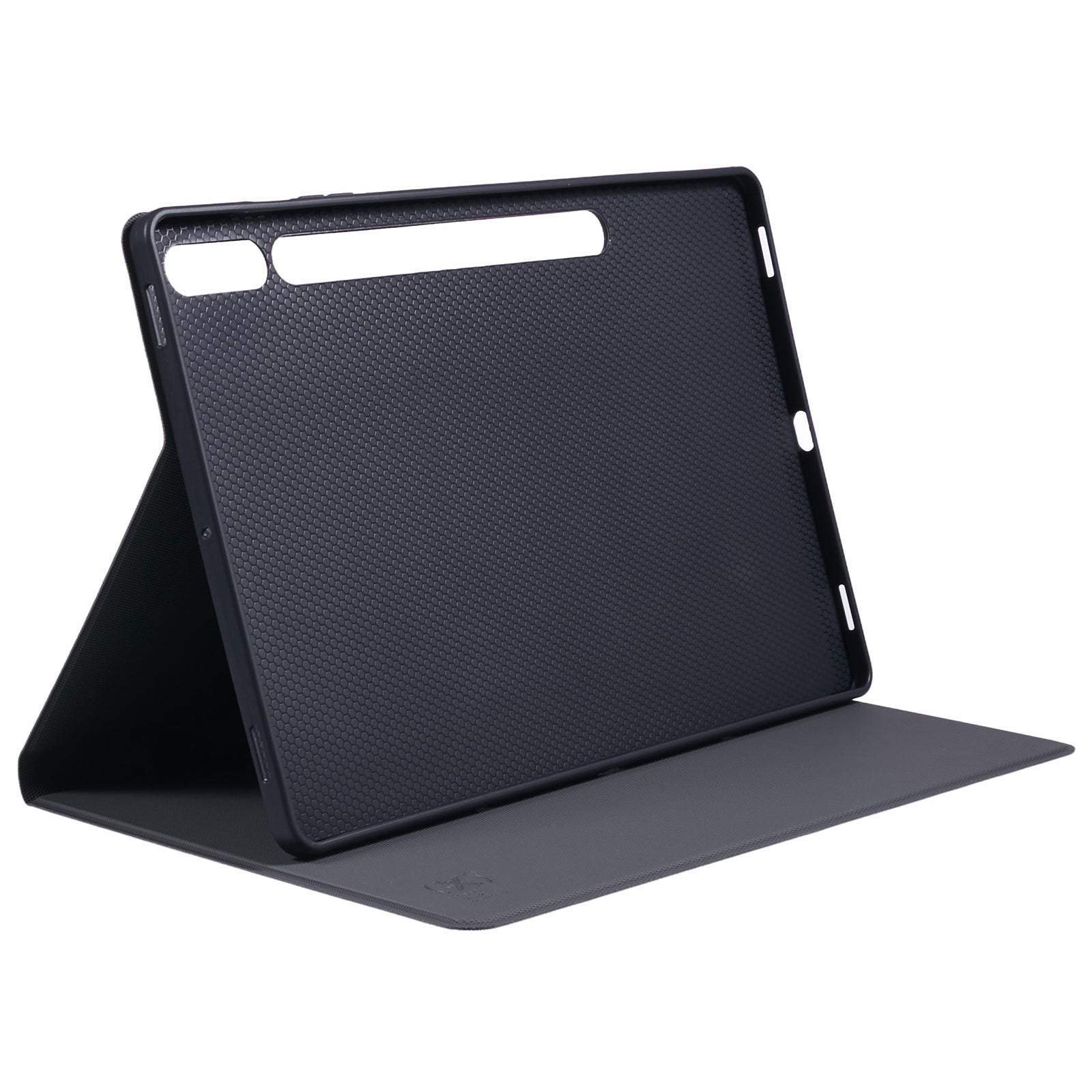 X-LEVEL For Samsung	Galaxy Tab S9+ X810, X816B, X818U / Tab S9 FE+ Case Cloth Texture Leather Tablet Cover - Black