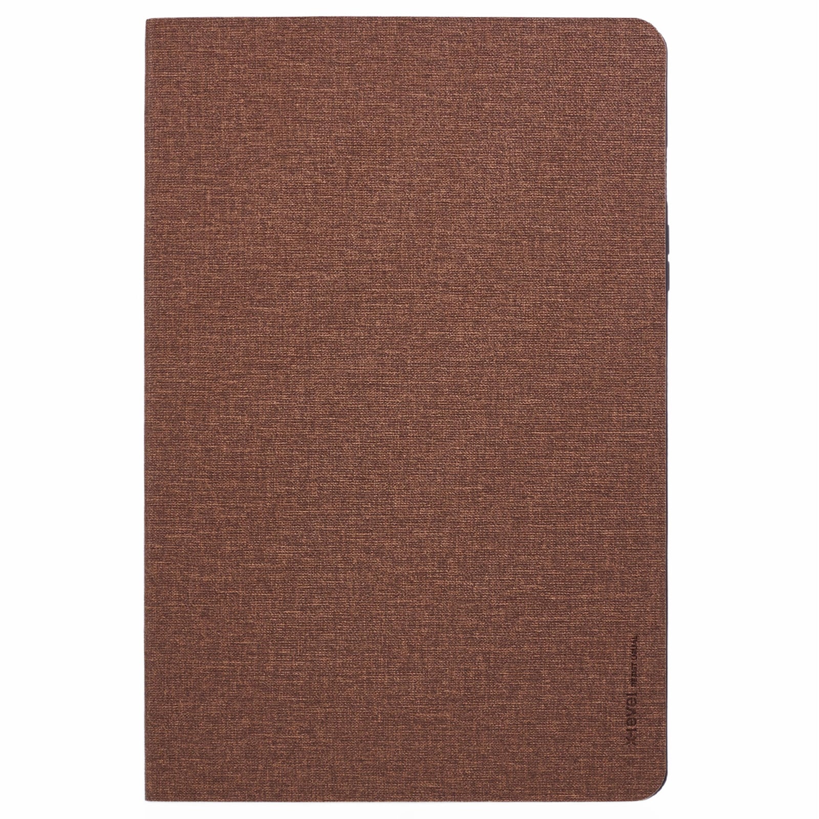 X-LEVEL For Samsung	Galaxy Tab S9 X710, X716B, X718U / Tab S9 FE Case Cloth Texture Leather Tablet Cover - Brown