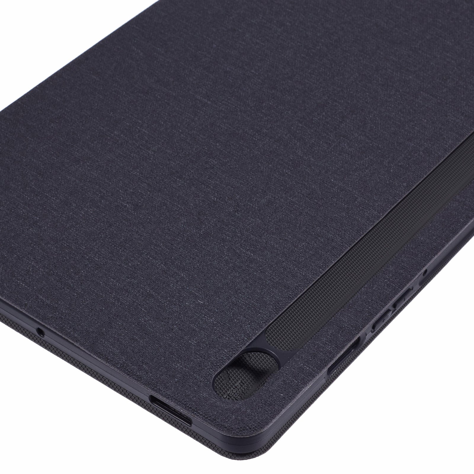 X-LEVEL For Samsung	Galaxy Tab S9 X710, X716B, X718U / Tab S9 FE Case Cloth Texture Leather Tablet Cover - Black