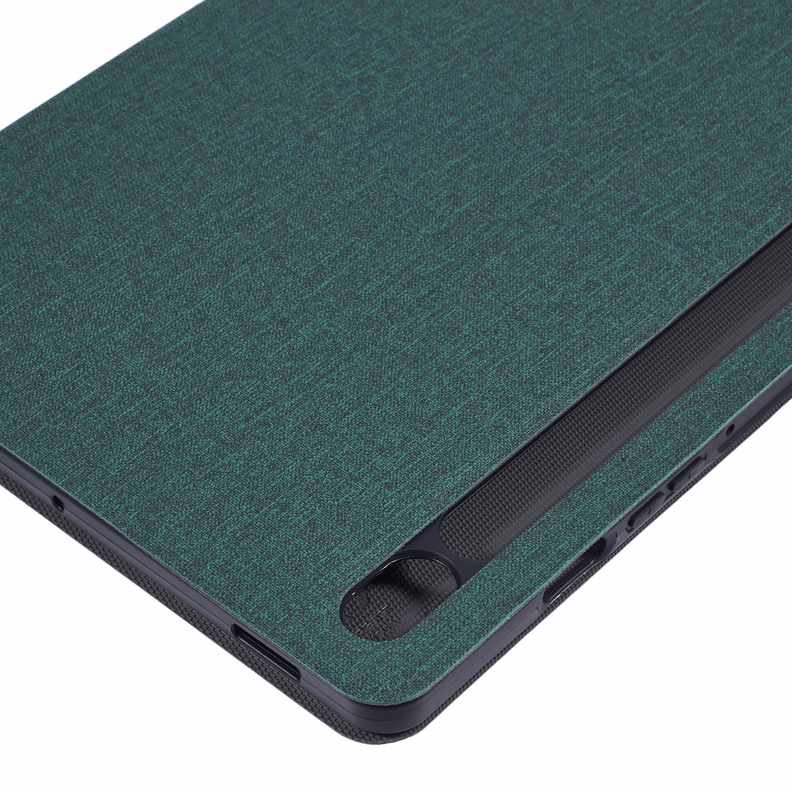 X-LEVEL For Samsung	Galaxy Tab S9 X710, X716B, X718U / Tab S9 FE Case Cloth Texture Leather Tablet Cover - Green