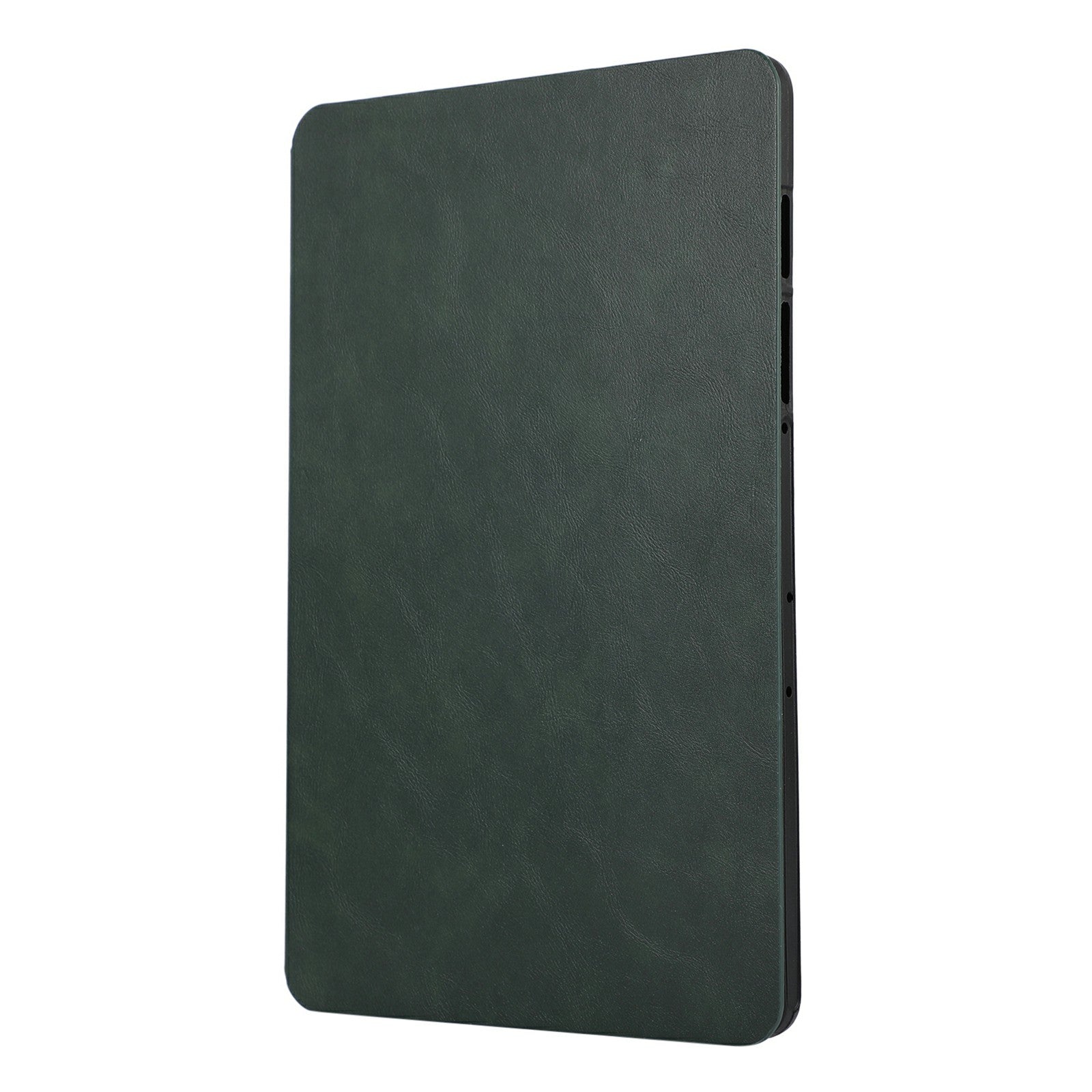 For Samsung Galaxy Tab S9+ / Tab S9 FE+ Stand Case Minimalist Leather Tablet Cover - Green