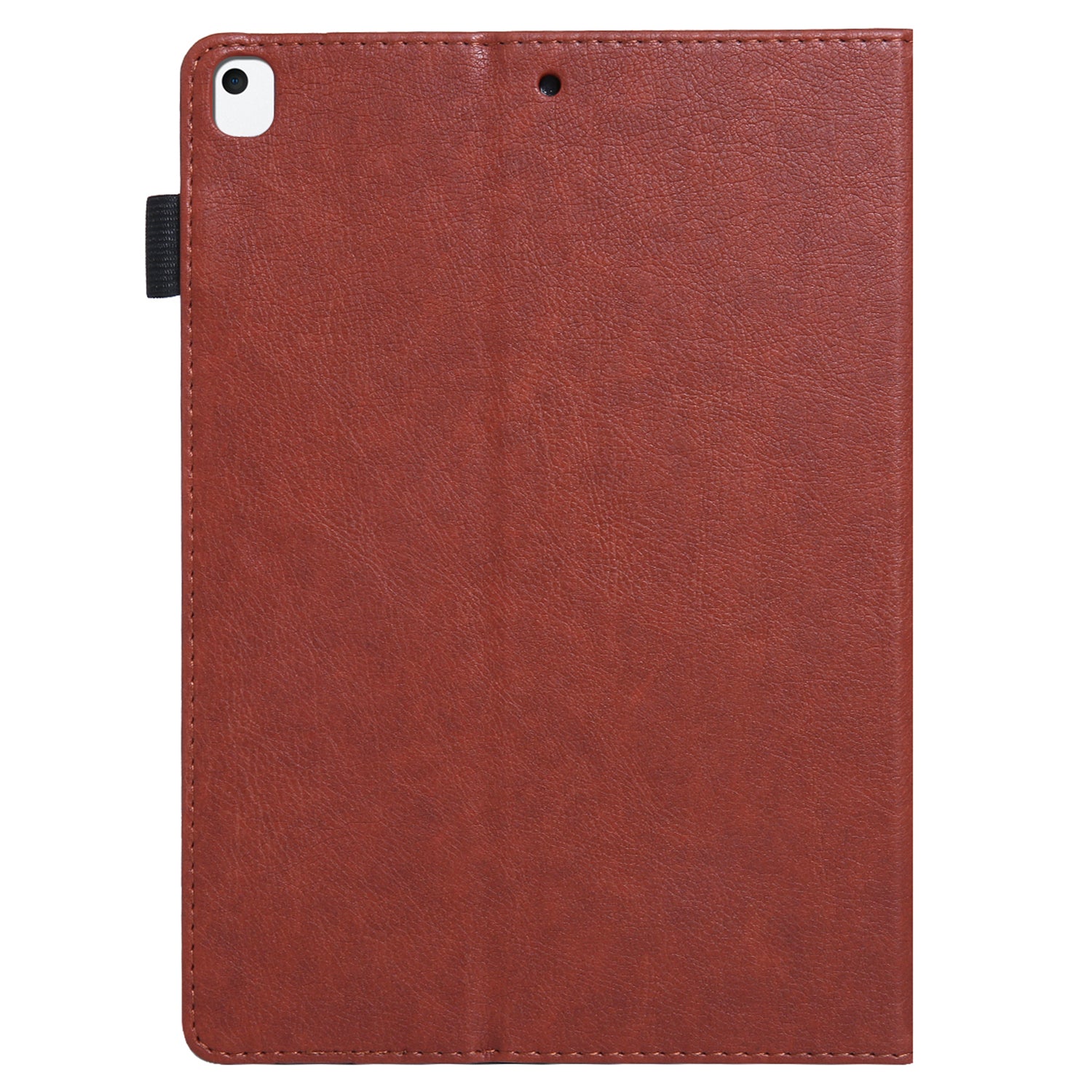 For iPad 10.2 (2021) / (2020) / (2019) / iPad Air 10.5 inch (2019) / Pro 10.5-inch (2017) Case Card Slots Leather Tablet Cover - Brown