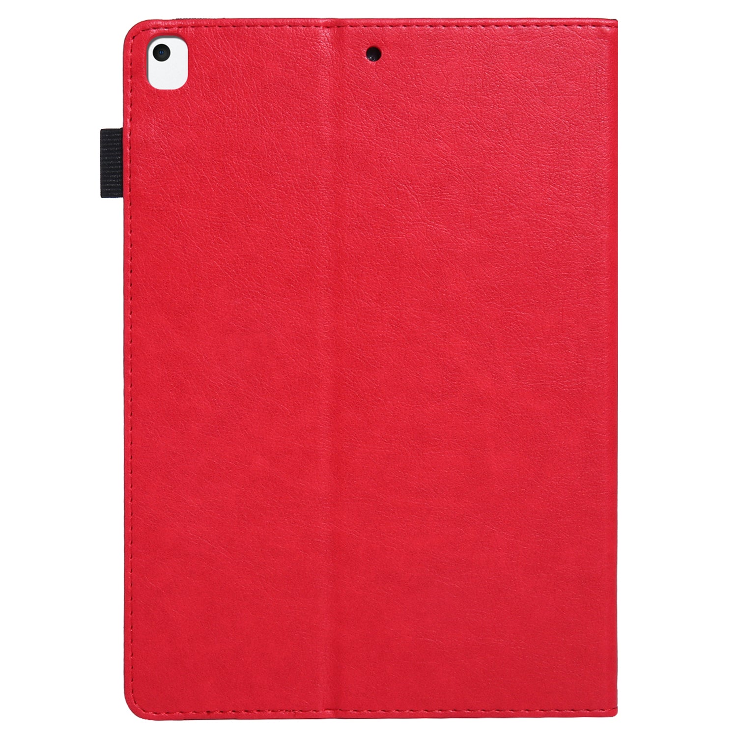 For iPad 10.2 (2021) / (2020) / (2019) / iPad Air 10.5 inch (2019) / Pro 10.5-inch (2017) Case Card Slots Leather Tablet Cover - Red