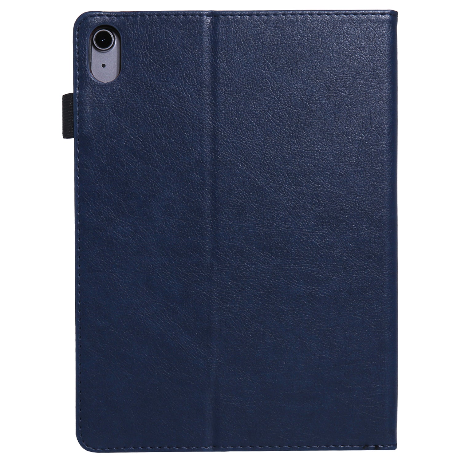 For iPad 10.9 (2022) Shockproof Case Card Slots Tablet Leather Flip Cover with Pens Holder - Sapphire