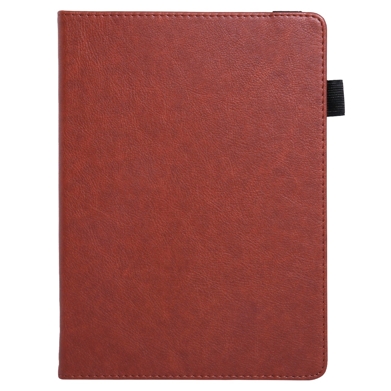 10-inch Tablet Case Card Slots PU Leather Flip Cover with Folding Stand - Brown