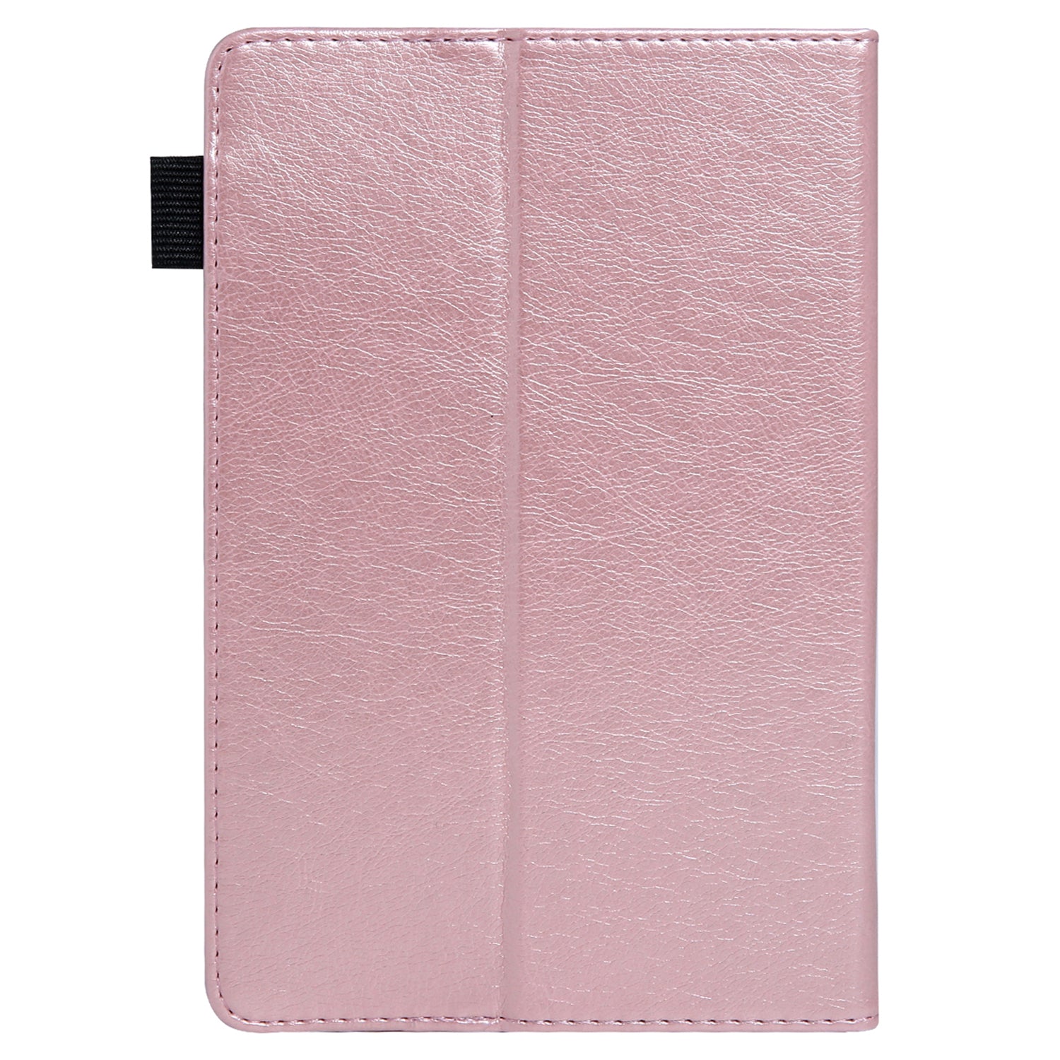 7-inch Tablet Leather Case Card Slots Stand Protective Cover - Rose Gold