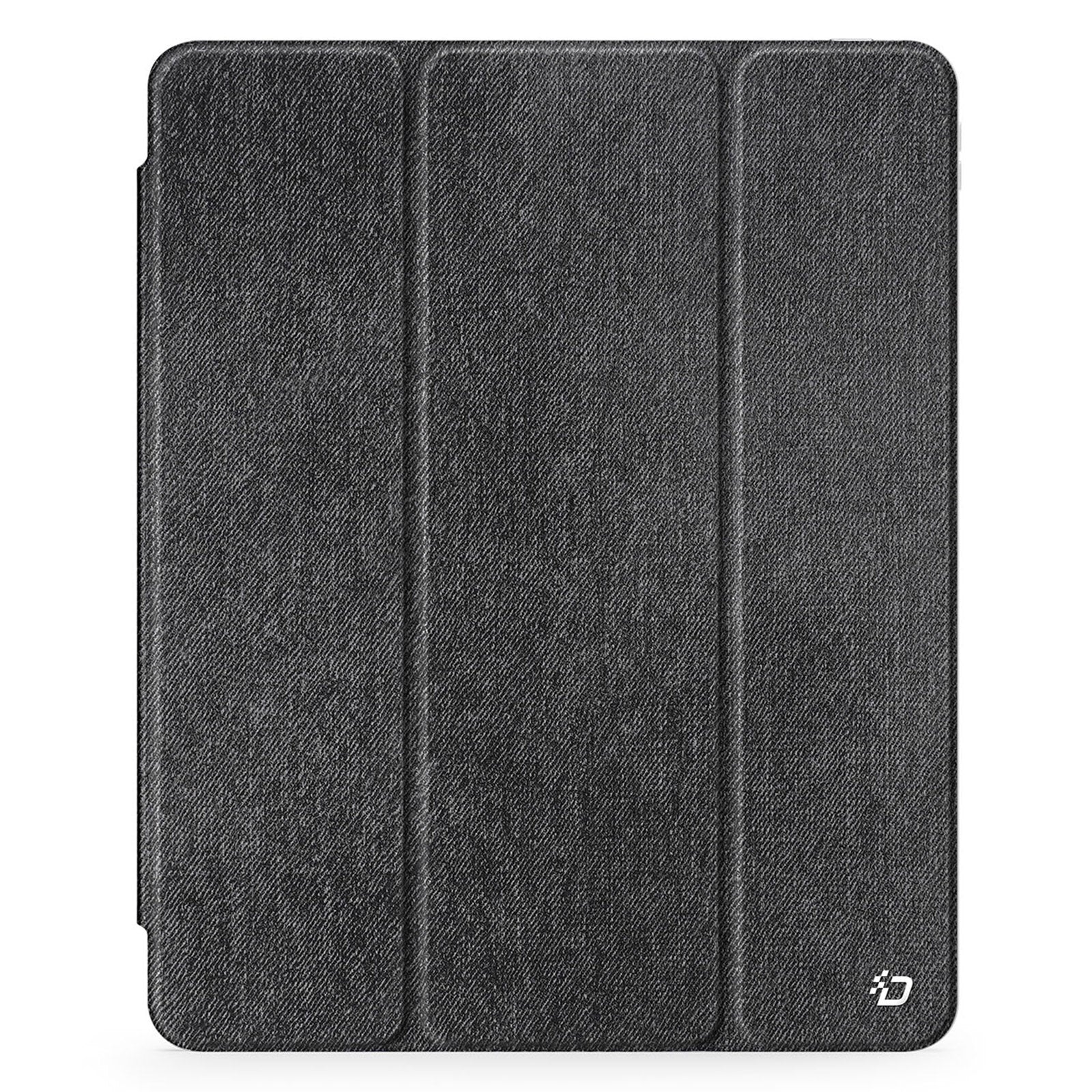 DUX DUCIS Unid Series For iPad 10.2 (2021) / (2020) / (2019) / iPad Air 10.5 inch (2019) / Pro 10.5-inch (2017) Leather Case Clear Back Cover - Black