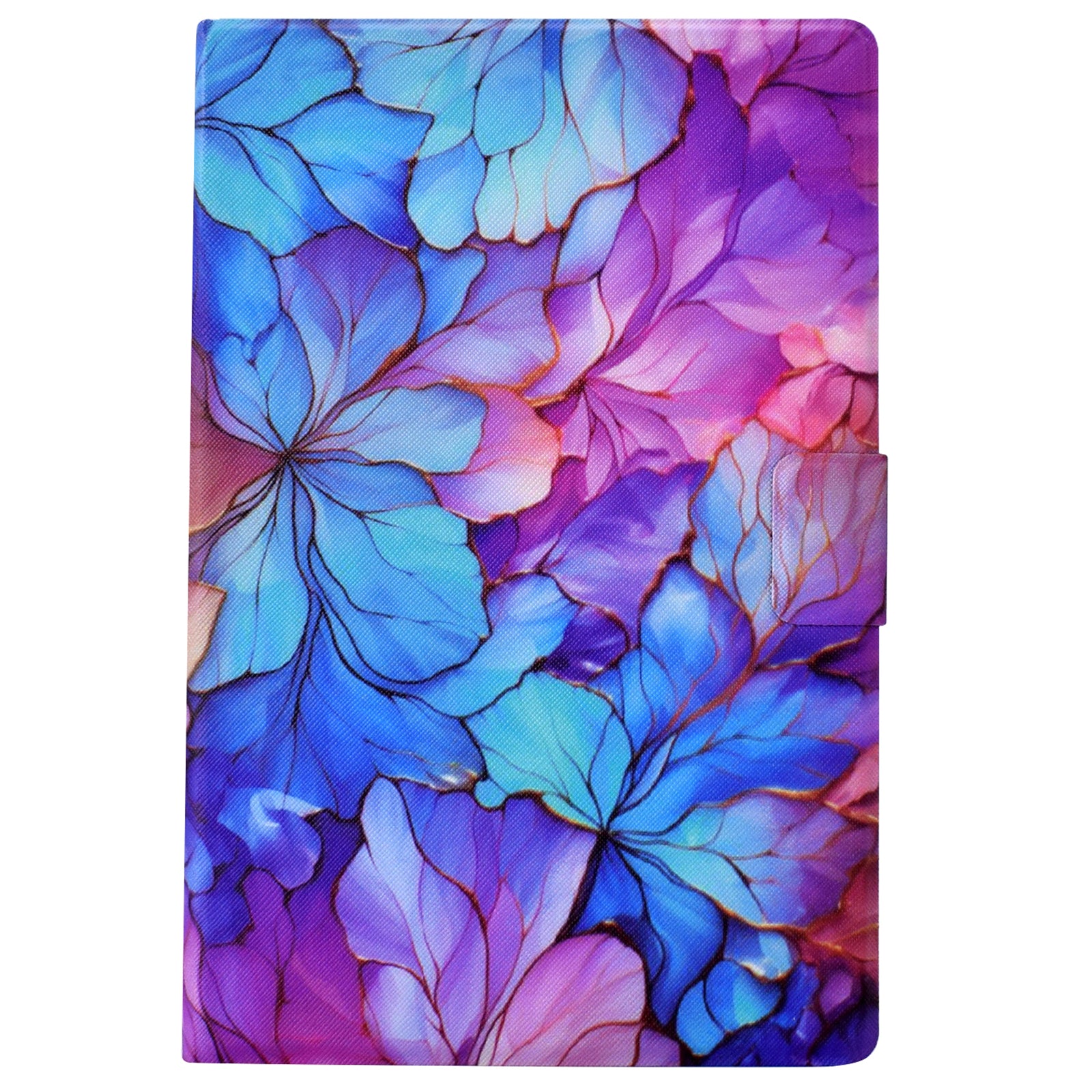 For iPad 10.2 (2020) / (2019) / iPad Air 10.5 inch (2019) Leather Case Pattern Print Card Slots Tablet Cover - Petal