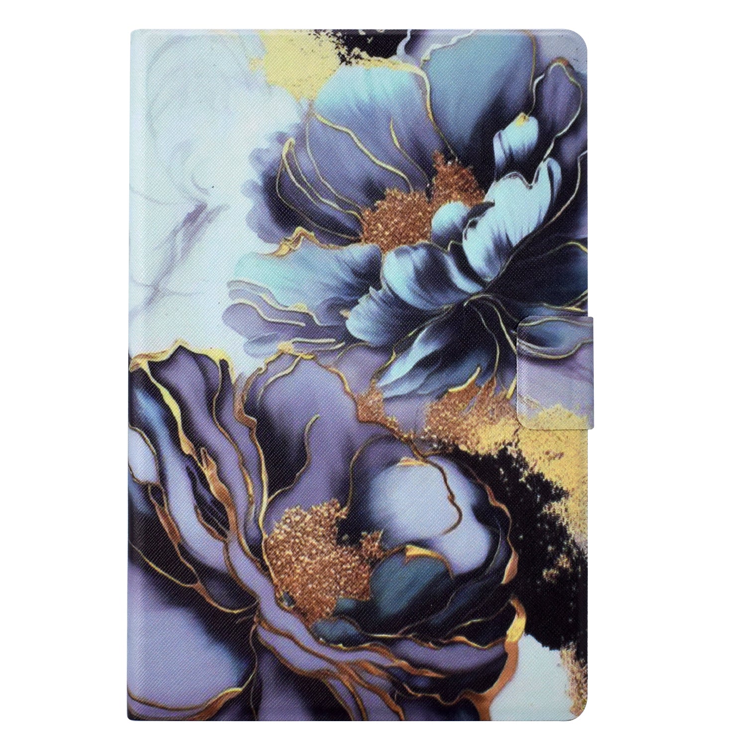 For Lenovo Tab M11 / Xiaoxin Pad 11 2024 Case Pattern Printing PU Leather Tablet Cover - Peony Flower