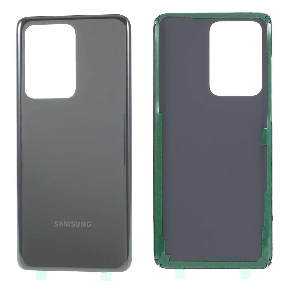 OEM Battery Housing with Adhesive Sticker for Samsung Galaxy S20 Ultra G988 - Grey