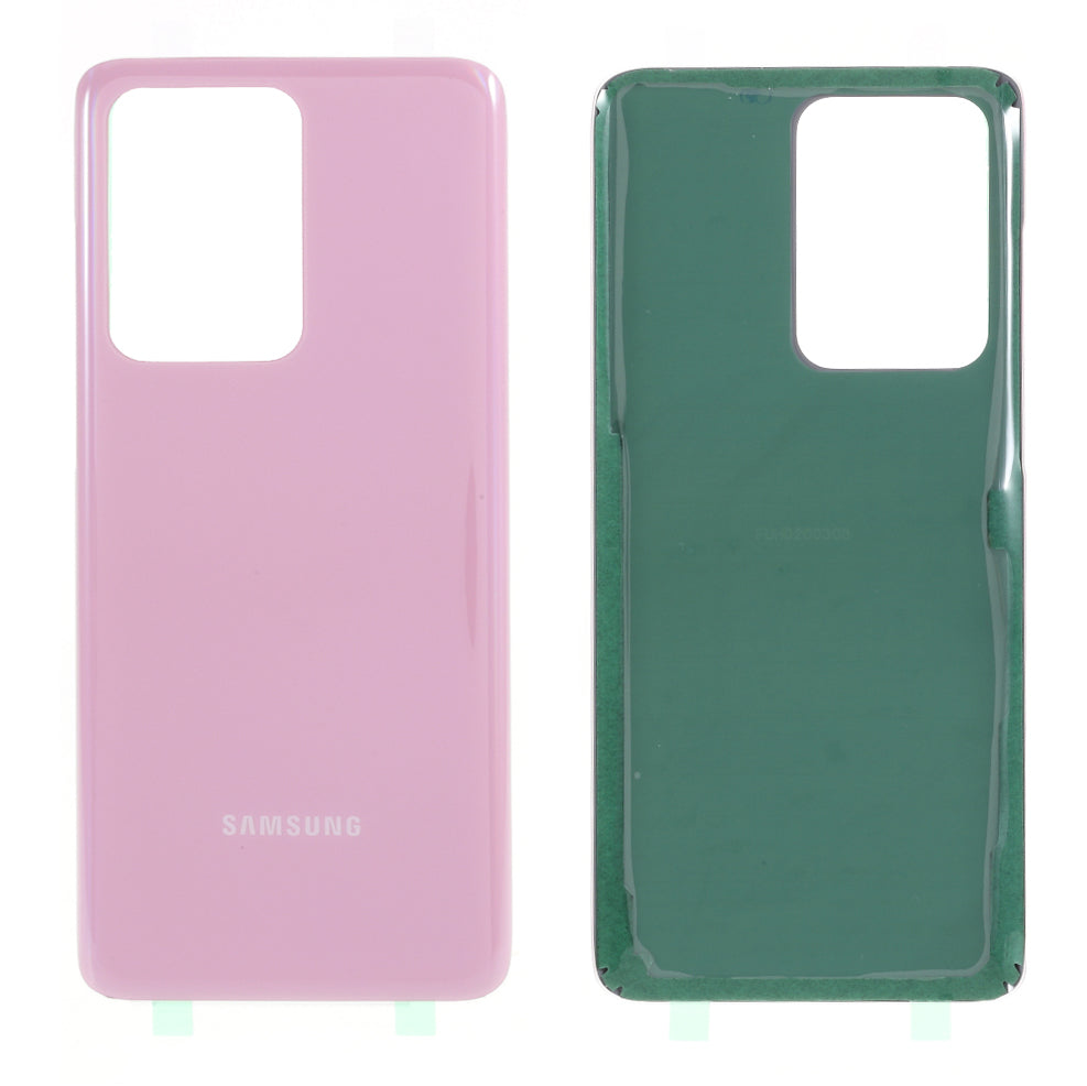 OEM Battery Housing with Adhesive Sticker for Samsung Galaxy S20 Ultra G988 - Pink