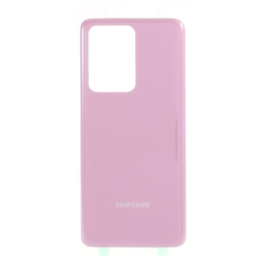 OEM Battery Housing with Adhesive Sticker for Samsung Galaxy S20 Ultra G988 - Pink