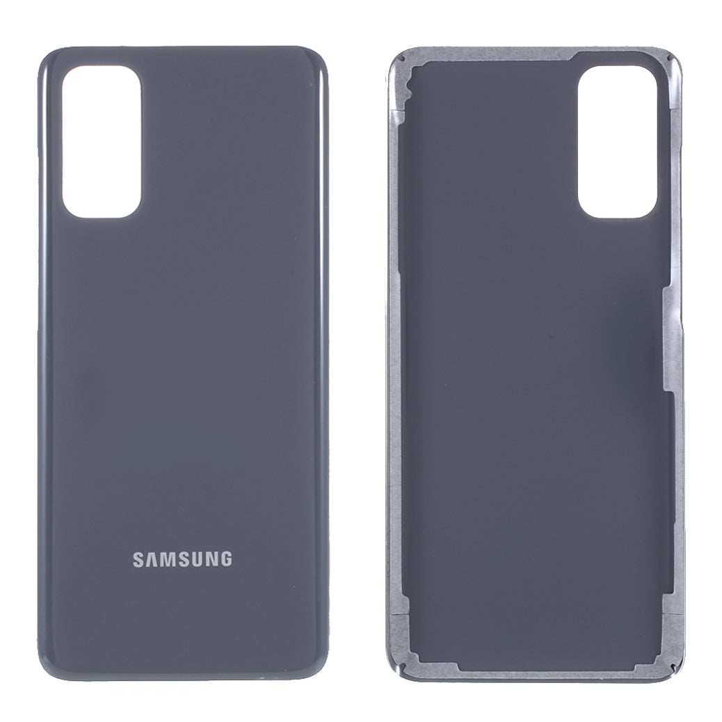 For Samsung Galaxy S20 4G G980 Battery Housing Cover with Adhesive Sticker Replacement Part - Grey