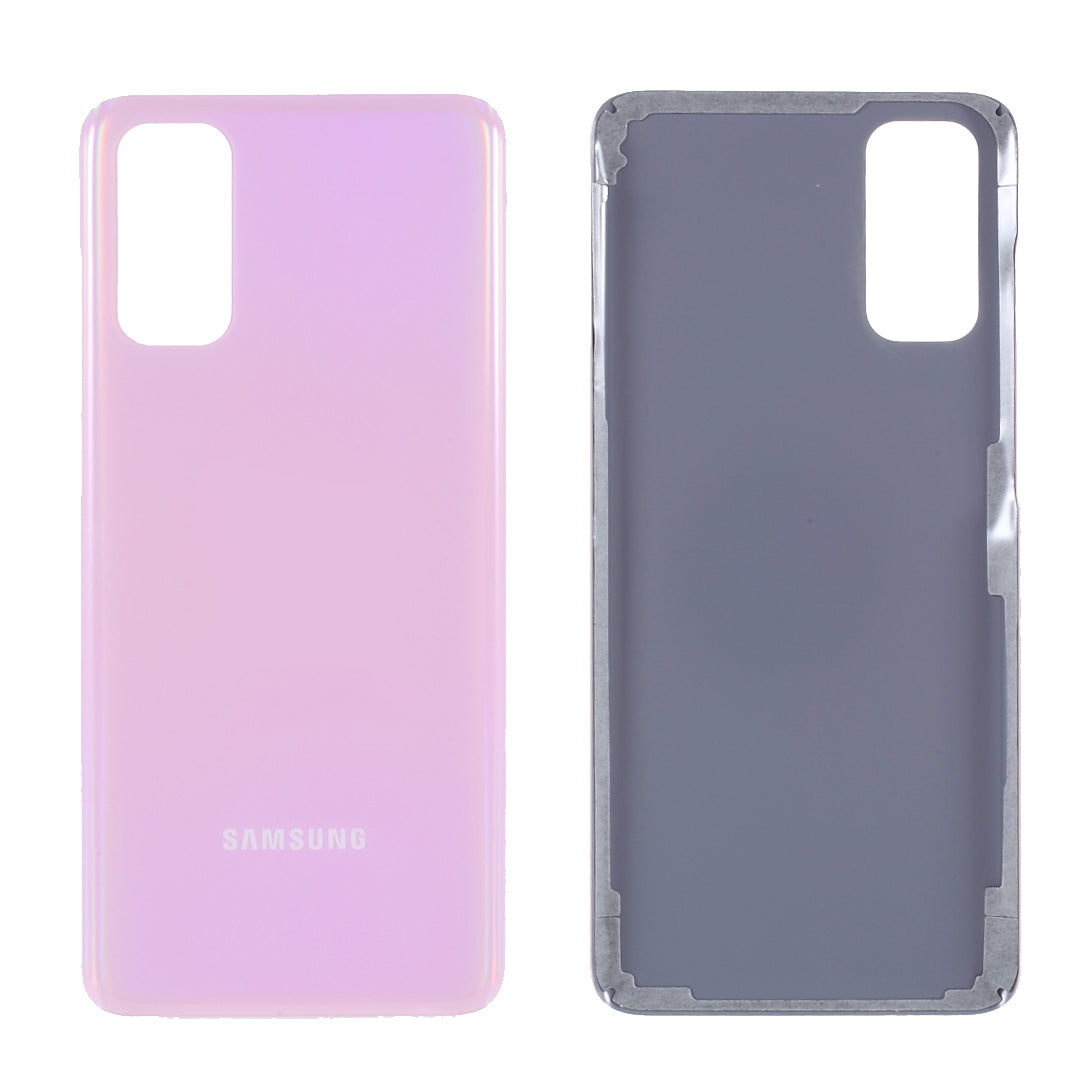 For Samsung Galaxy S20 4G G980 Battery Housing Cover with Adhesive Sticker Replacement Part - Pink