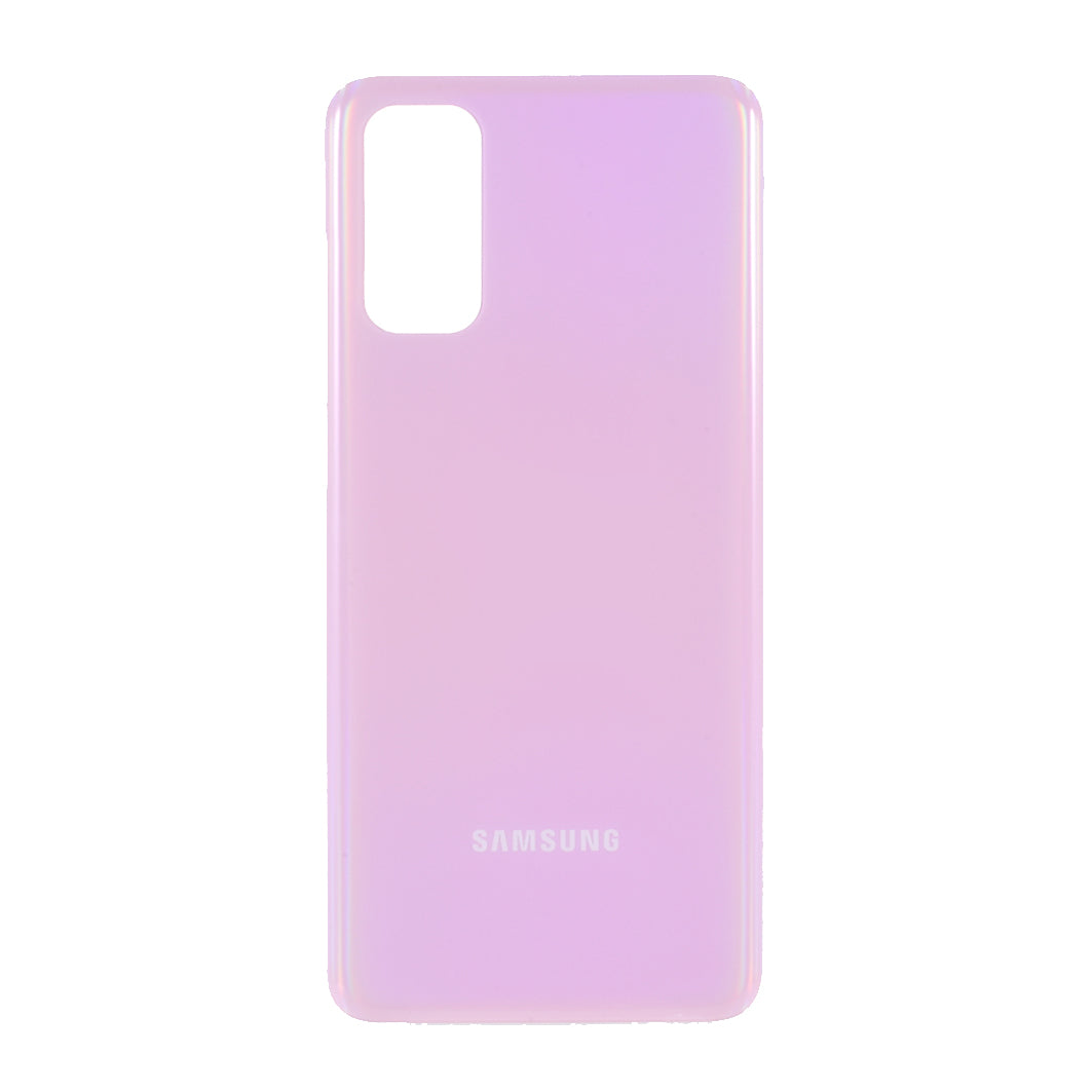 For Samsung Galaxy S20 4G G980 Battery Housing Cover with Adhesive Sticker Replacement Part - Pink