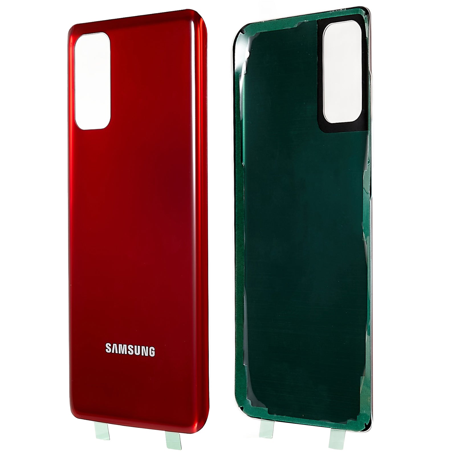 For Samsung Galaxy S20 4G G980 Battery Housing Cover with Adhesive Sticker Replacement Part - Red