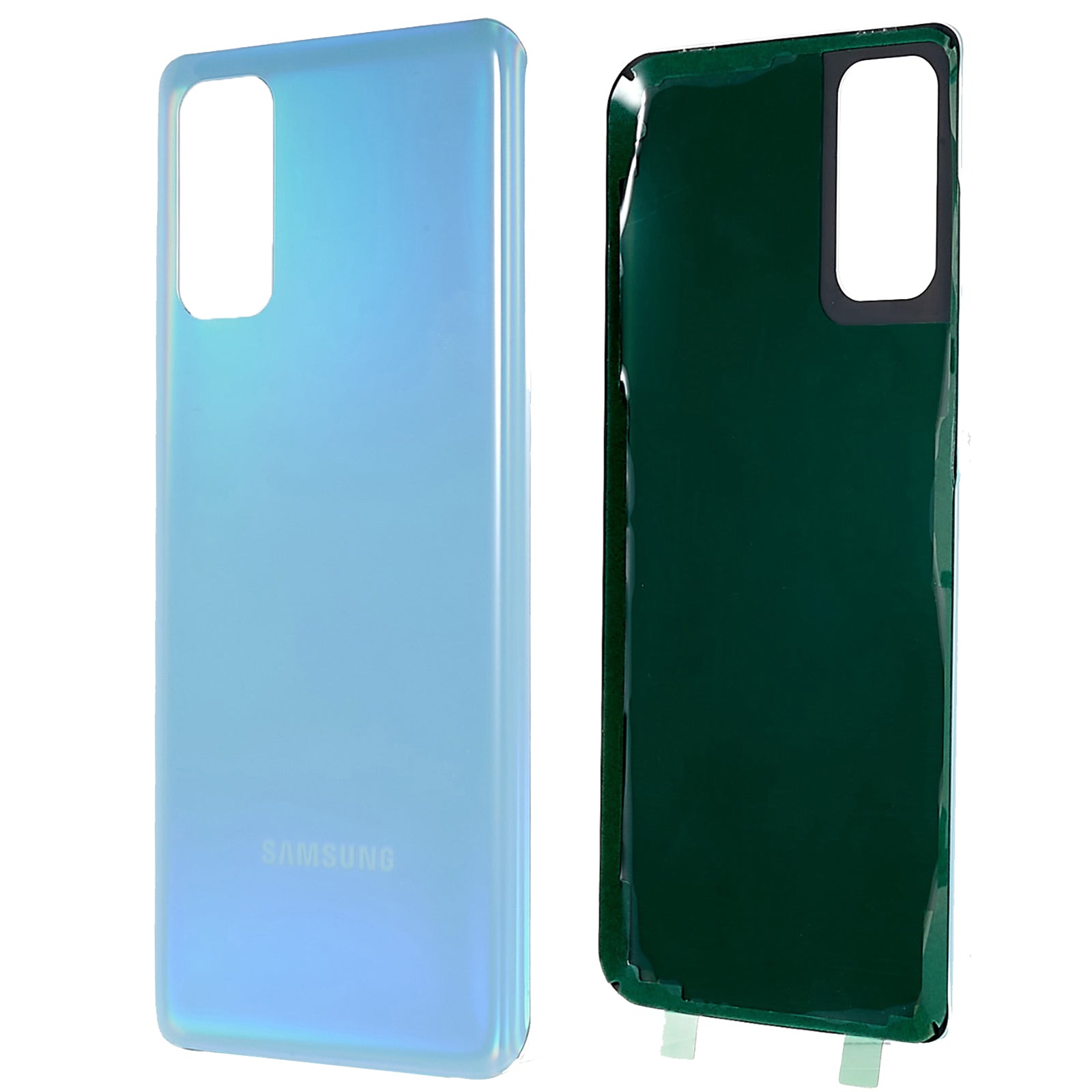 For Samsung Galaxy S20 4G G980 Battery Housing Cover with Adhesive Sticker Replacement Part - Blue