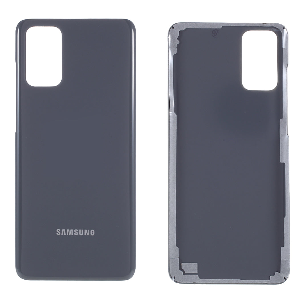 For Samsung Galaxy S20 Plus 4G G985 Battery Housing Cover with Adhesive Sticker Replacement Part - Grey