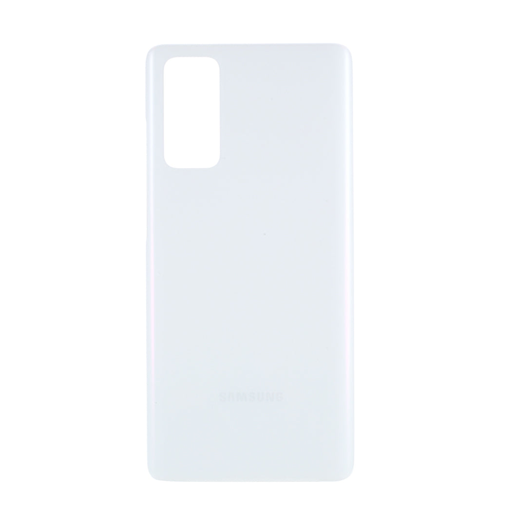 For Samsung Galaxy S20 FE / S20 Lite G780 G781 OEM Back Battery Housing Cover with Adhesive Sticker - White