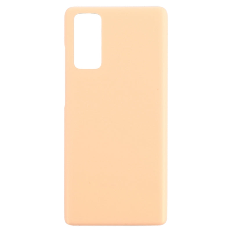 For Samsung Galaxy S20 FE / S20 Lite G780 G781 OEM Back Battery Housing Cover with Adhesive Sticker - Gold