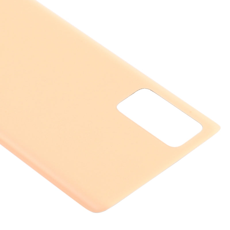 For Samsung Galaxy S20 FE / S20 Lite G780 G781 OEM Back Battery Housing Cover with Adhesive Sticker - Gold