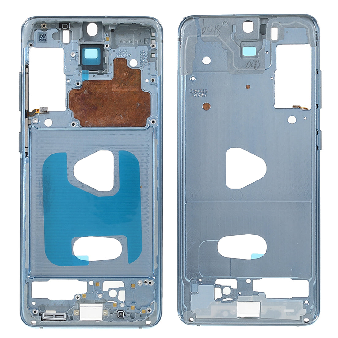 OEM Middle Plate Frame Replacement for Samsung Galaxy S20 G980 - Blue