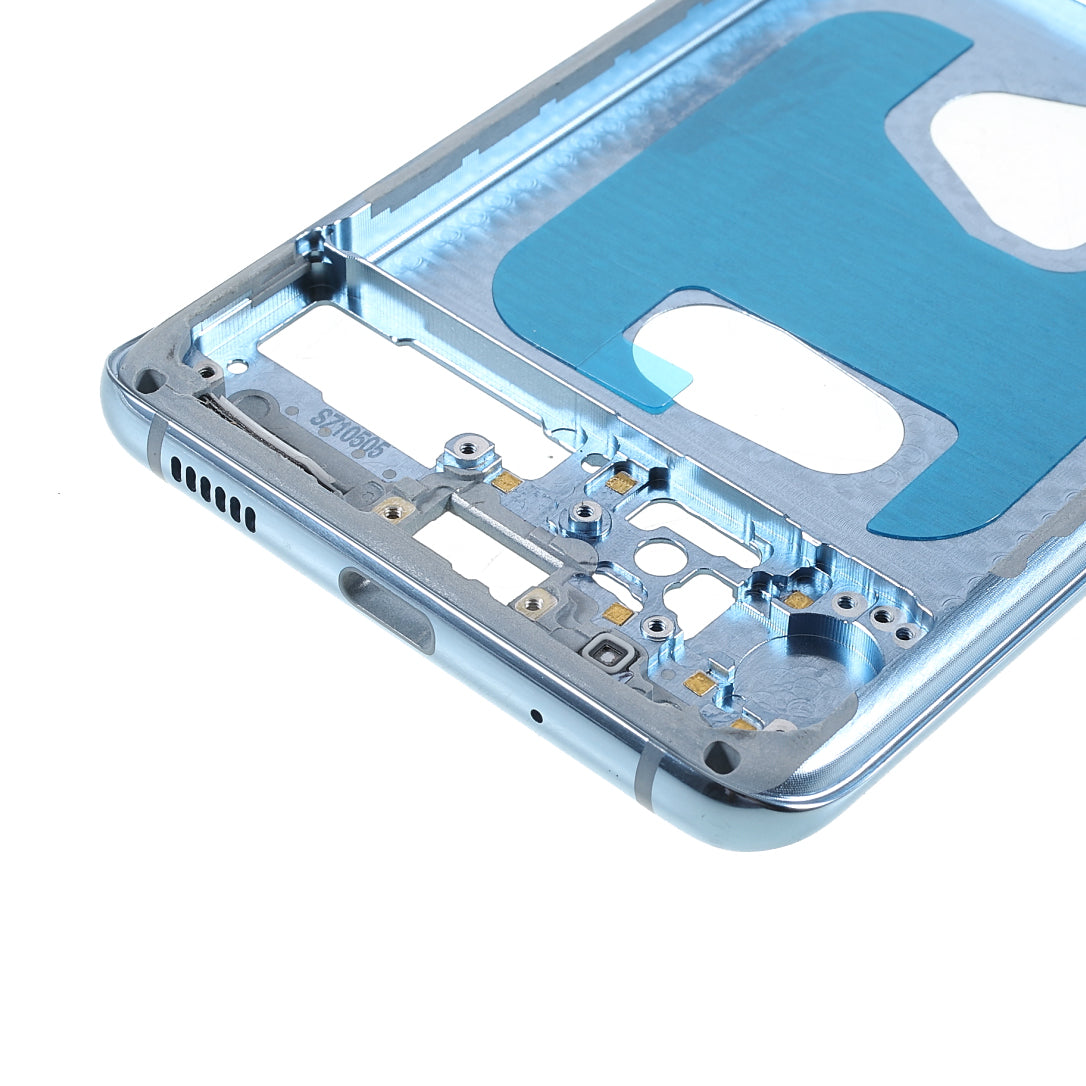 OEM Middle Plate Frame Replacement for Samsung Galaxy S20 G980 - Blue