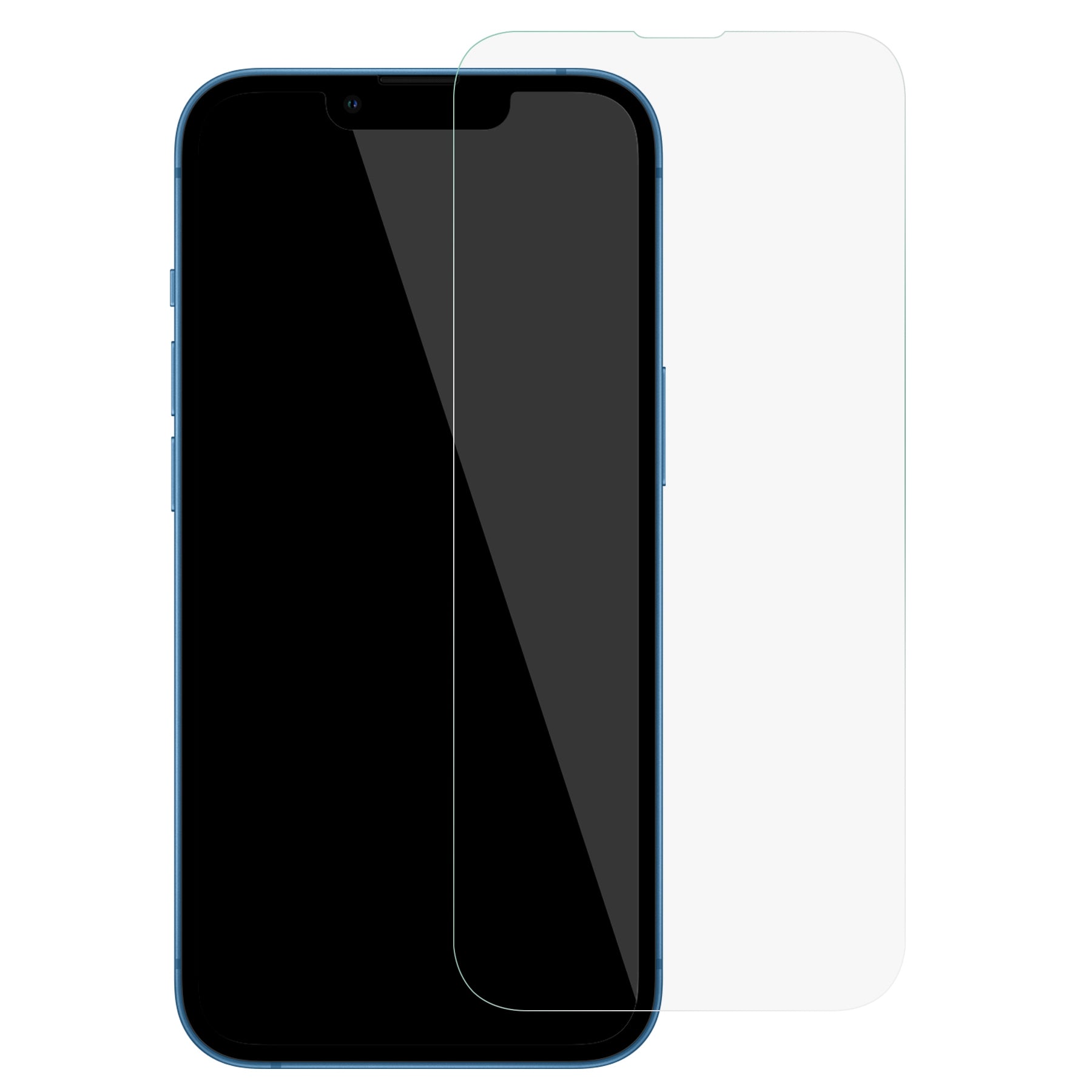 For iPhone 16 Plus High Aluminium-Silicon Glass Screen Protector Large Arc Edge