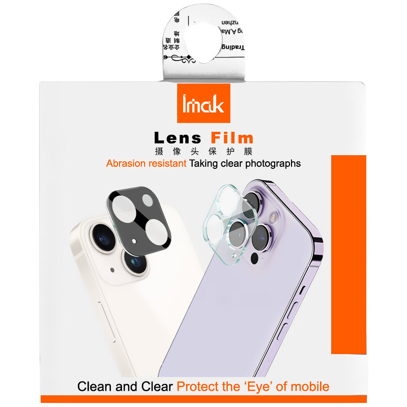 IMAK For Motorola Razr 50 Ultra 5G  /  Razr+ 2024 5G Camera Lens Film with Acrylic Cap+Rear Screen Film