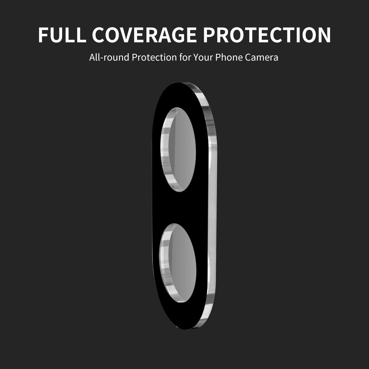 For Samsung Galaxy A06 ENKAY Hat-Prince 2Pcs Camera Lens Protector Integrated Tempered Glass Lens Film - Black