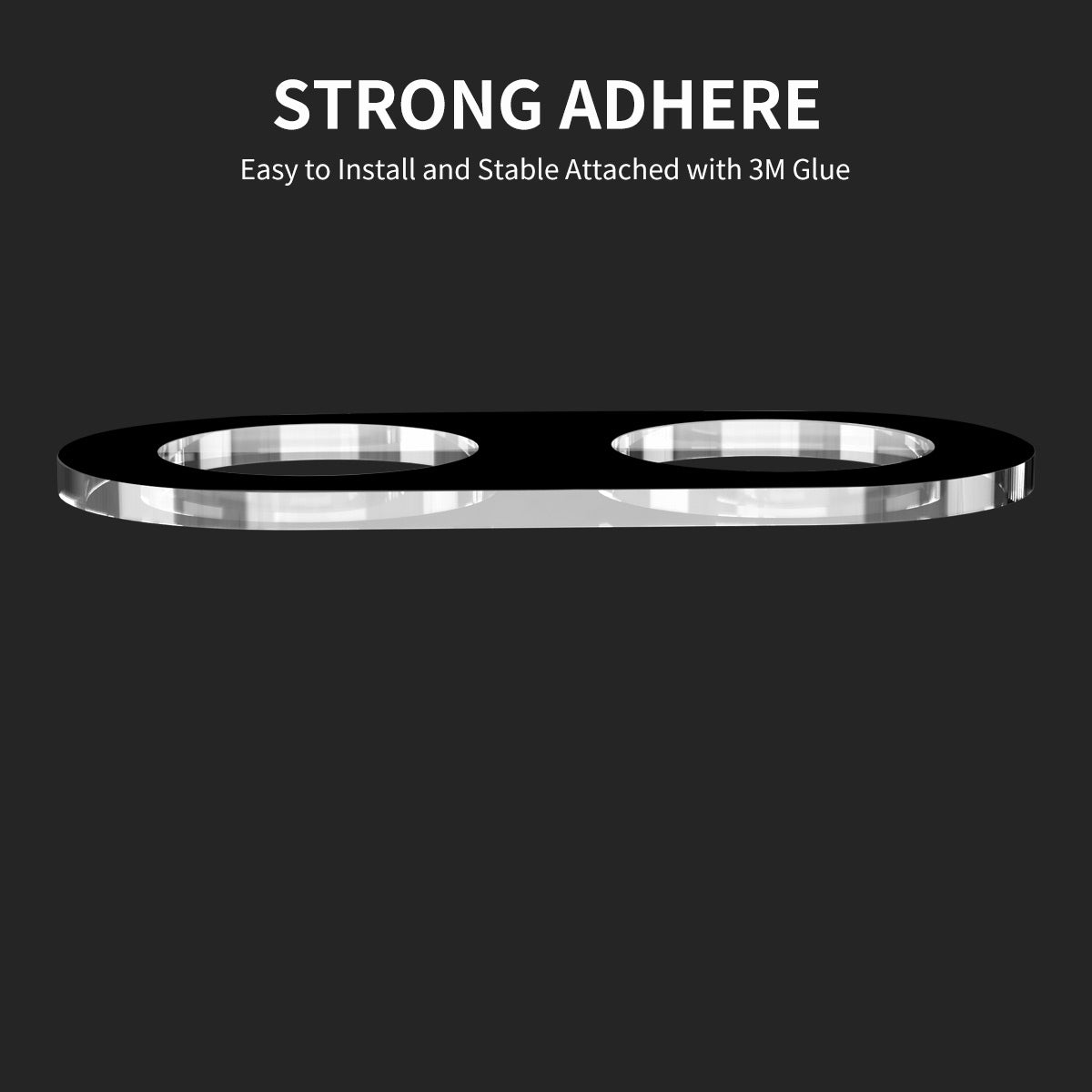 For Samsung Galaxy A06 ENKAY Hat-Prince 2Pcs Camera Lens Protector Integrated Tempered Glass Lens Film - Black