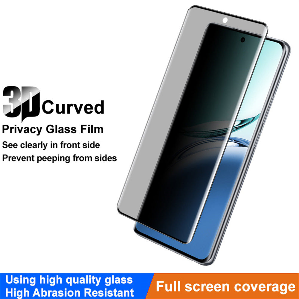 IMAK For Oppo F27 Pro+ 5G  /  F27 Pro 5G Anti-Spy Full Screen Protector Tempered Glass Film