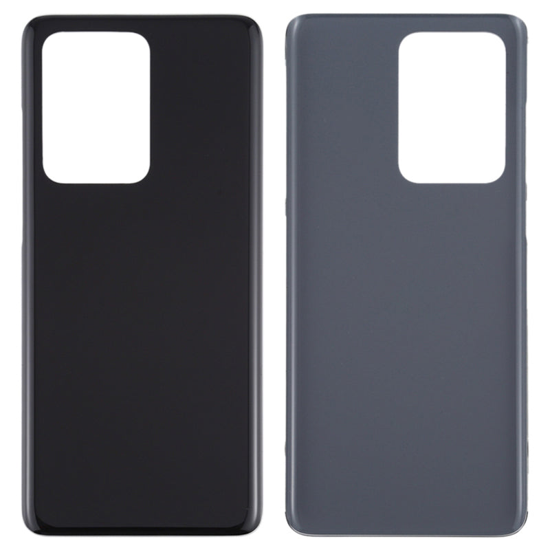 For Samsung Galaxy S20 Ultra 4G / 5G Back Battery Housing Cover Cell Phone Replacement Parts (without Logo) - Black