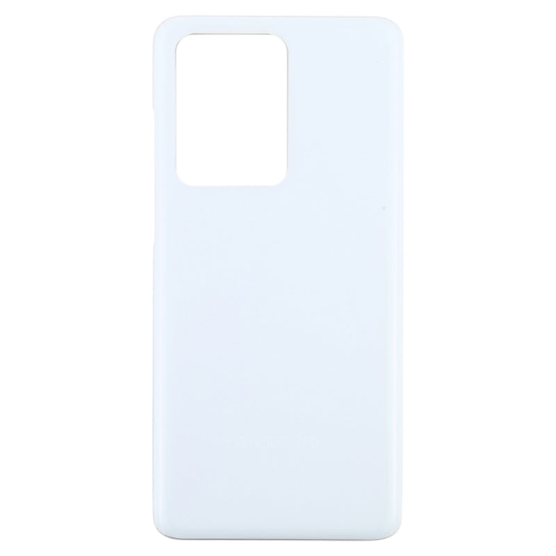 For Samsung Galaxy S20 Ultra 4G / 5G Back Battery Housing Cover Cell Phone Replacement Parts (without Logo) - White