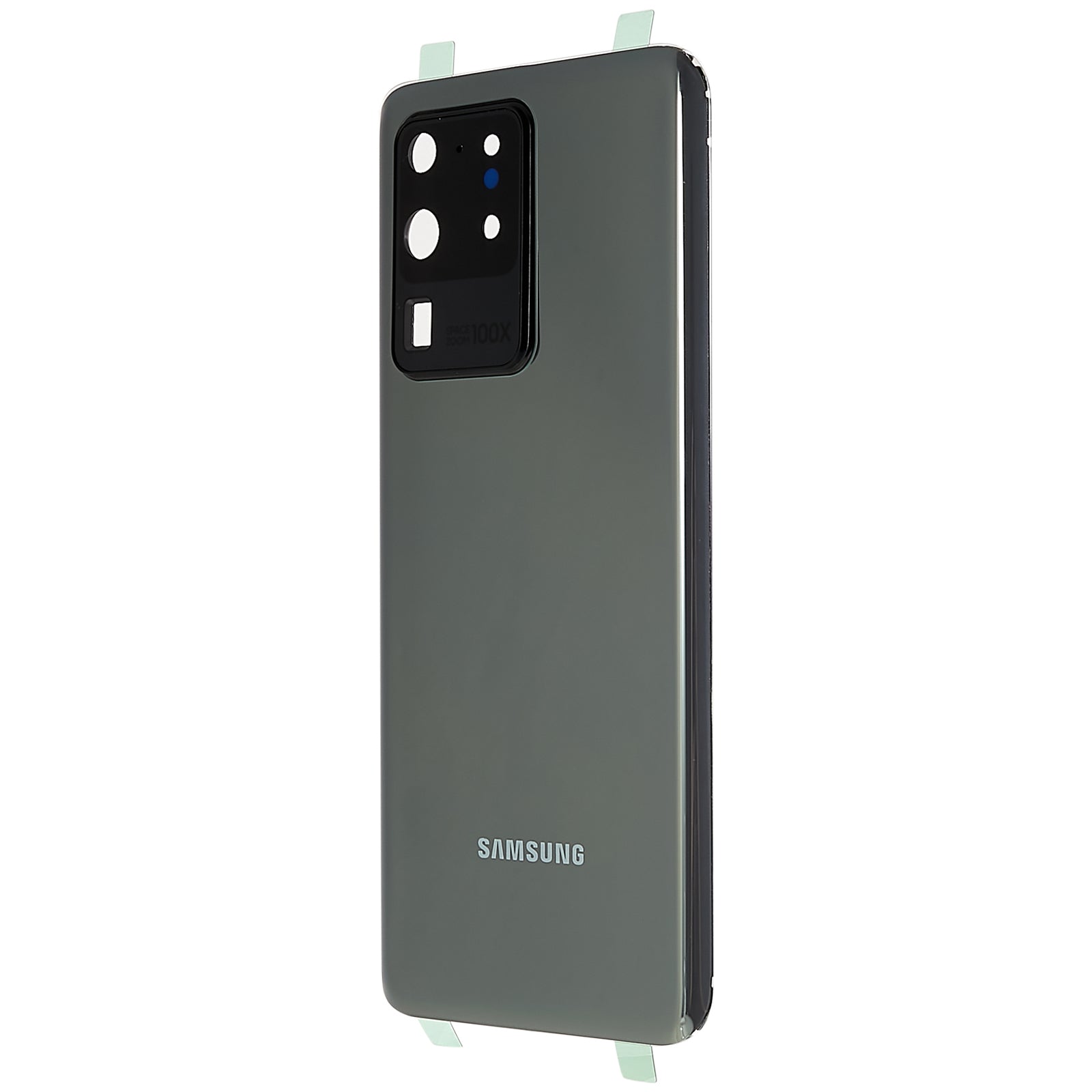 For Samsung Galaxy S20 Ultra 4G / 5G G988 Battery Housing with Adhesive Sticker + Camera Lens Cover - Grey