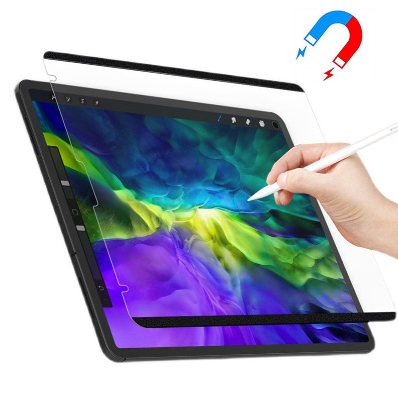 PVC Screen Protector for Samsung Galaxy Tab S9 FE / S7 / S8 / S9 Paper-Feel Magnetic Full Cover Film