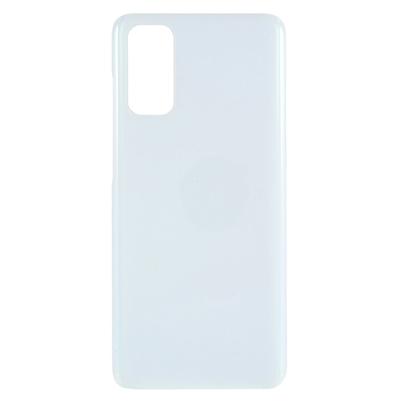 For Samsung Galaxy S20 4G G980  /  S20 5G G981 Battery Housing Cover with Adhesive Sticker (without Logo) - White