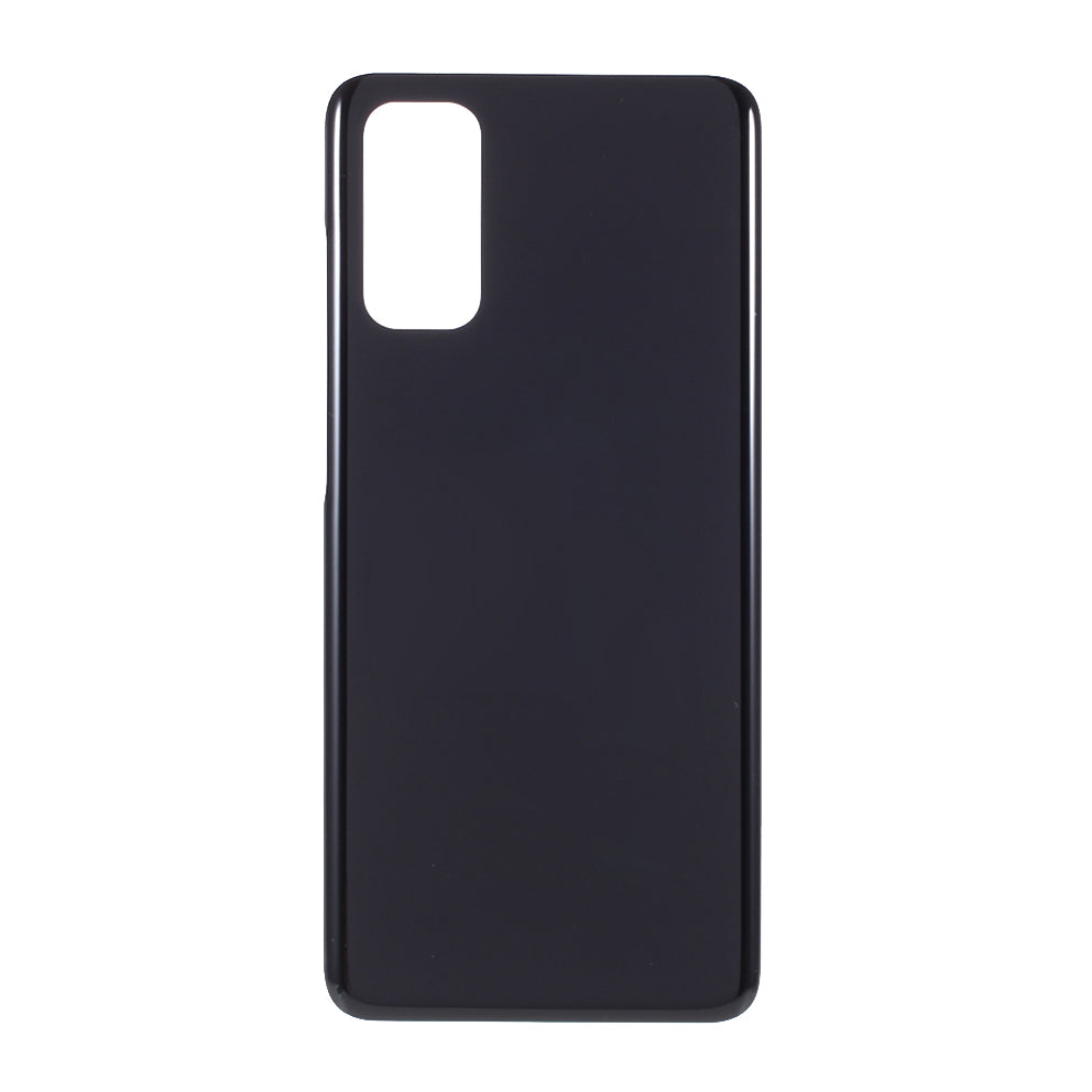 For Samsung Galaxy S20 4G G980  /  S20 5G G981 Battery Housing Cover with Adhesive Sticker (without Logo) - Black