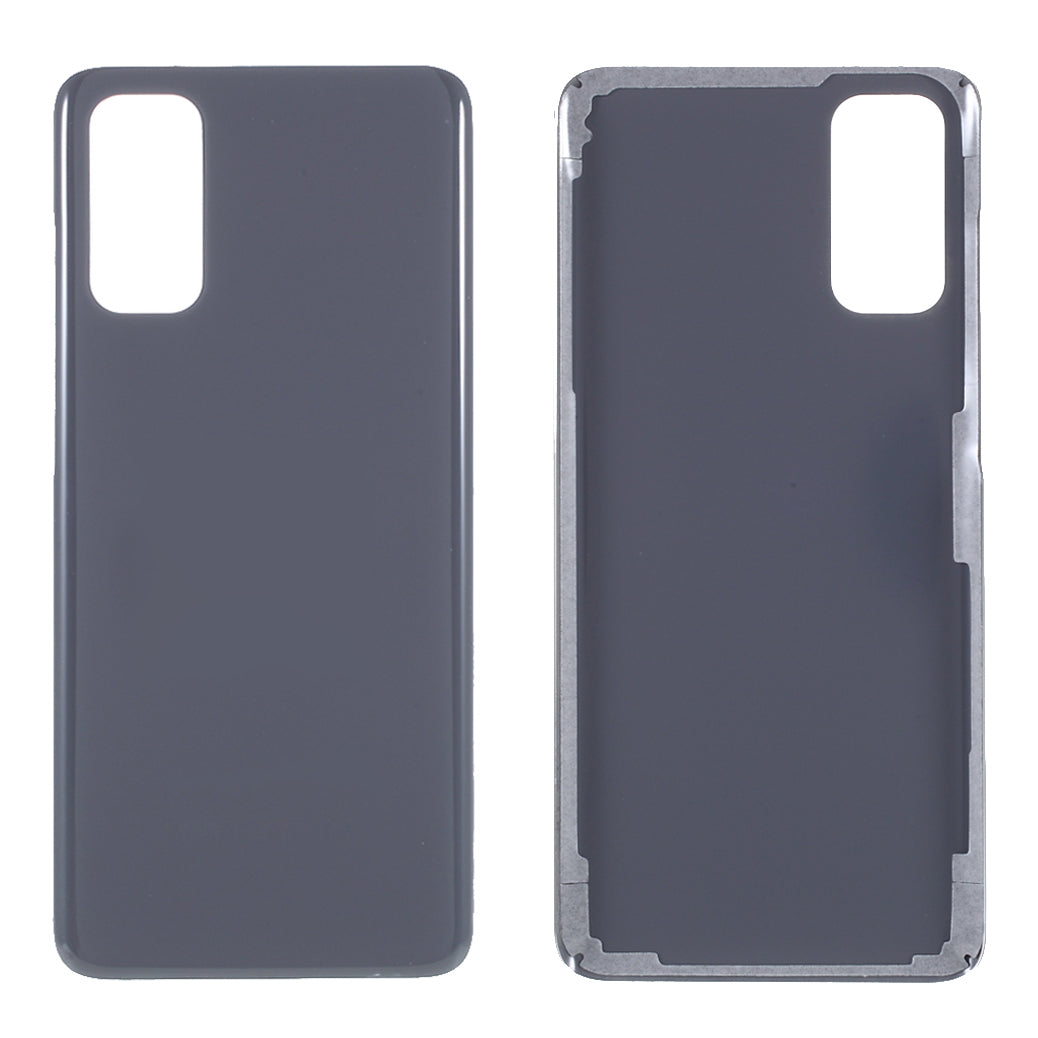 For Samsung Galaxy S20 4G G980  /  S20 5G G981 Battery Housing Cover with Adhesive Sticker (without Logo) - Grey