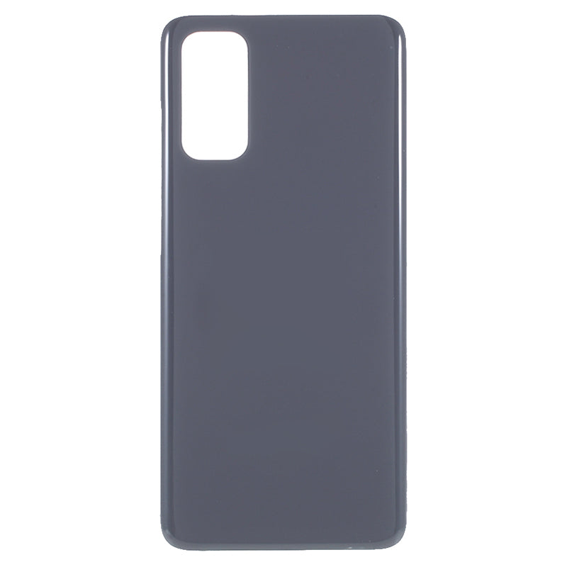 For Samsung Galaxy S20 4G G980  /  S20 5G G981 Battery Housing Cover with Adhesive Sticker (without Logo) - Grey