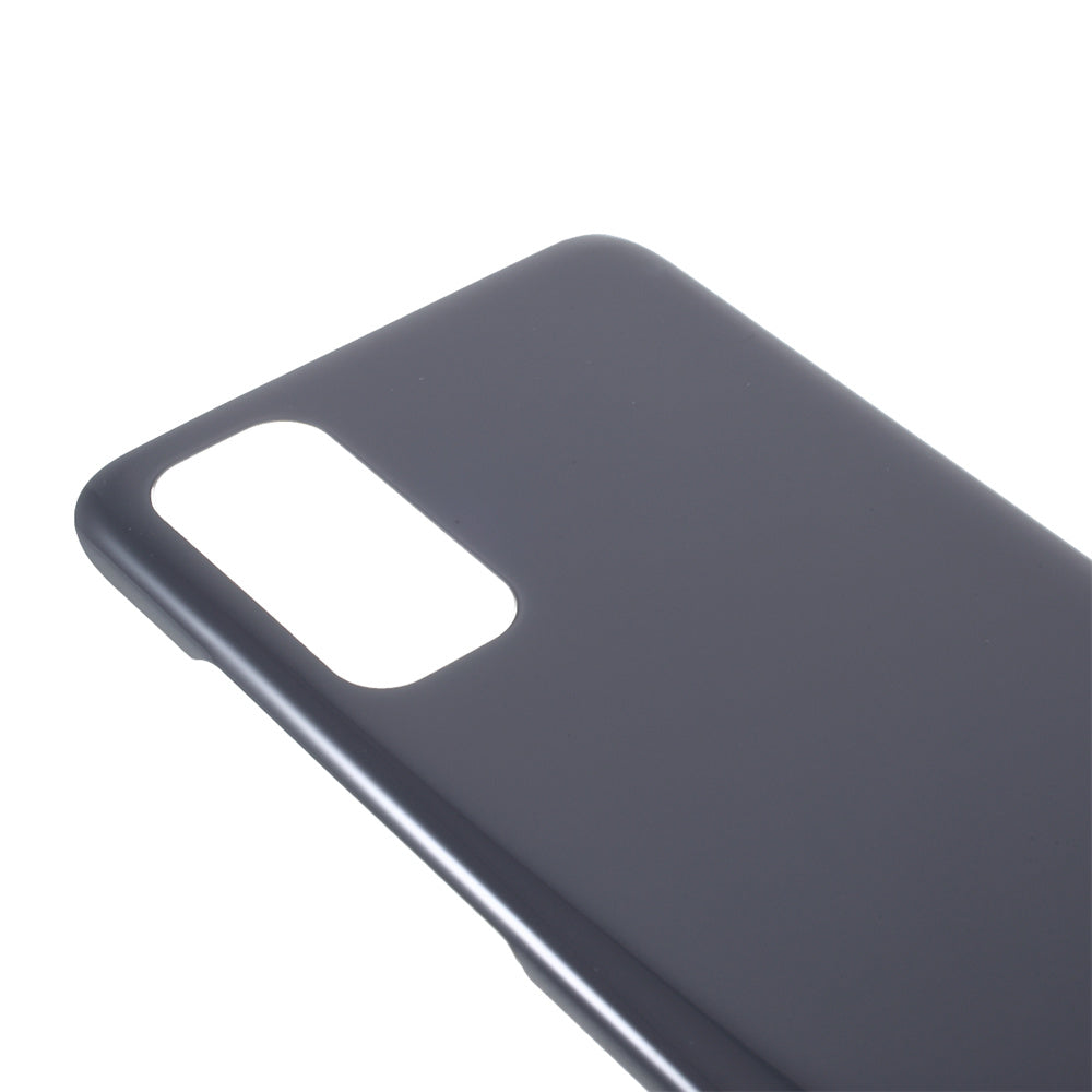 For Samsung Galaxy S20 4G G980  /  S20 5G G981 Battery Housing Cover with Adhesive Sticker (without Logo) - Grey