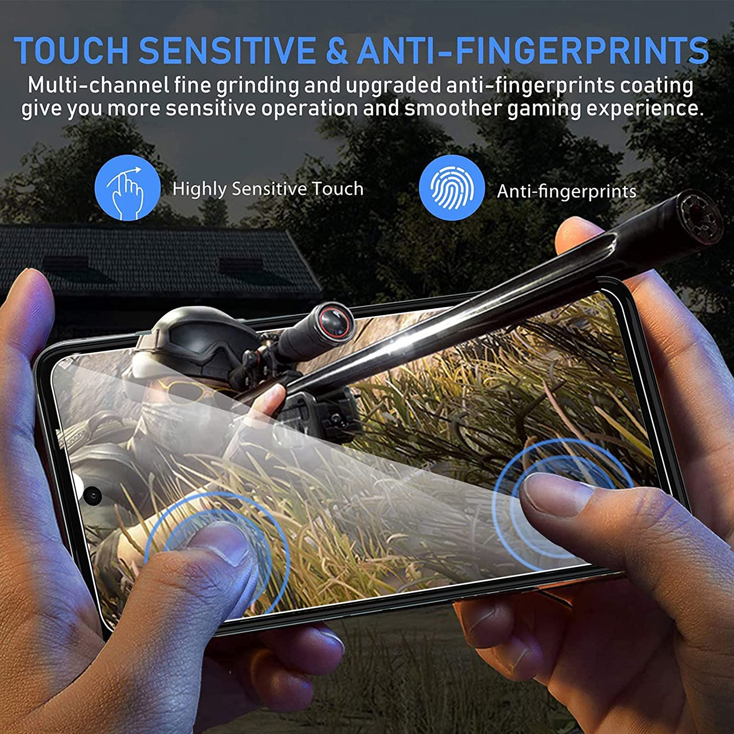 For Samsung Galaxy S24 Screen Guard Protector AGC Glass Full Glue Film [0.1mm, Fingerprint Unlock]