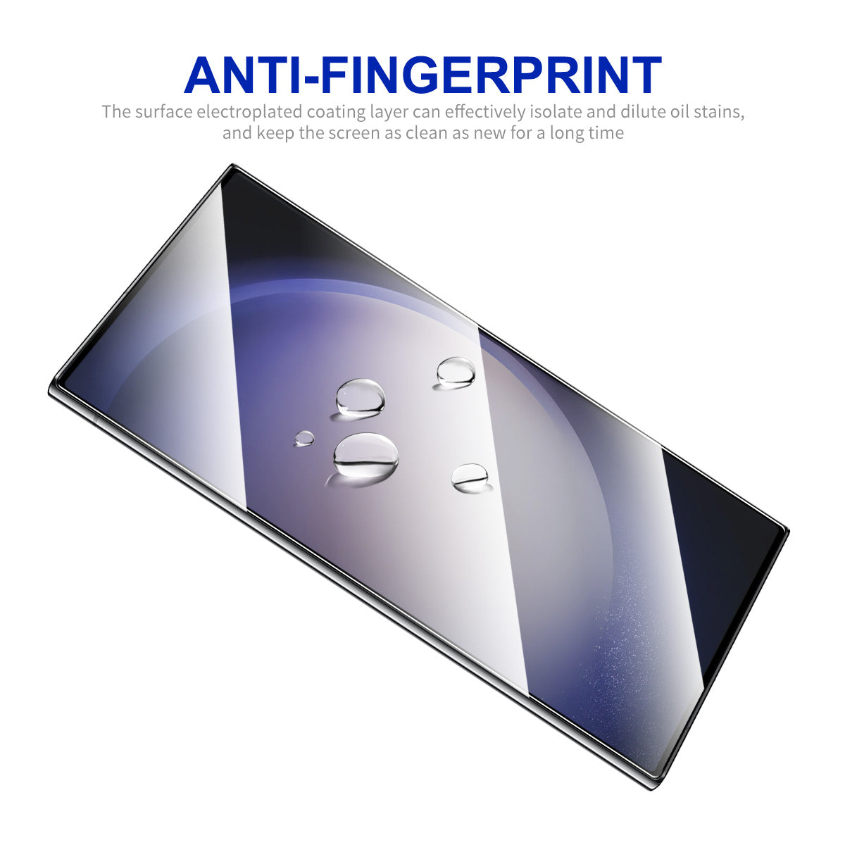ENKAY HAT PRINCE for Samsung Galaxy S24 Ultra High Aluminum-silicon Glass Screen Protector (Fingerprint Unlock)