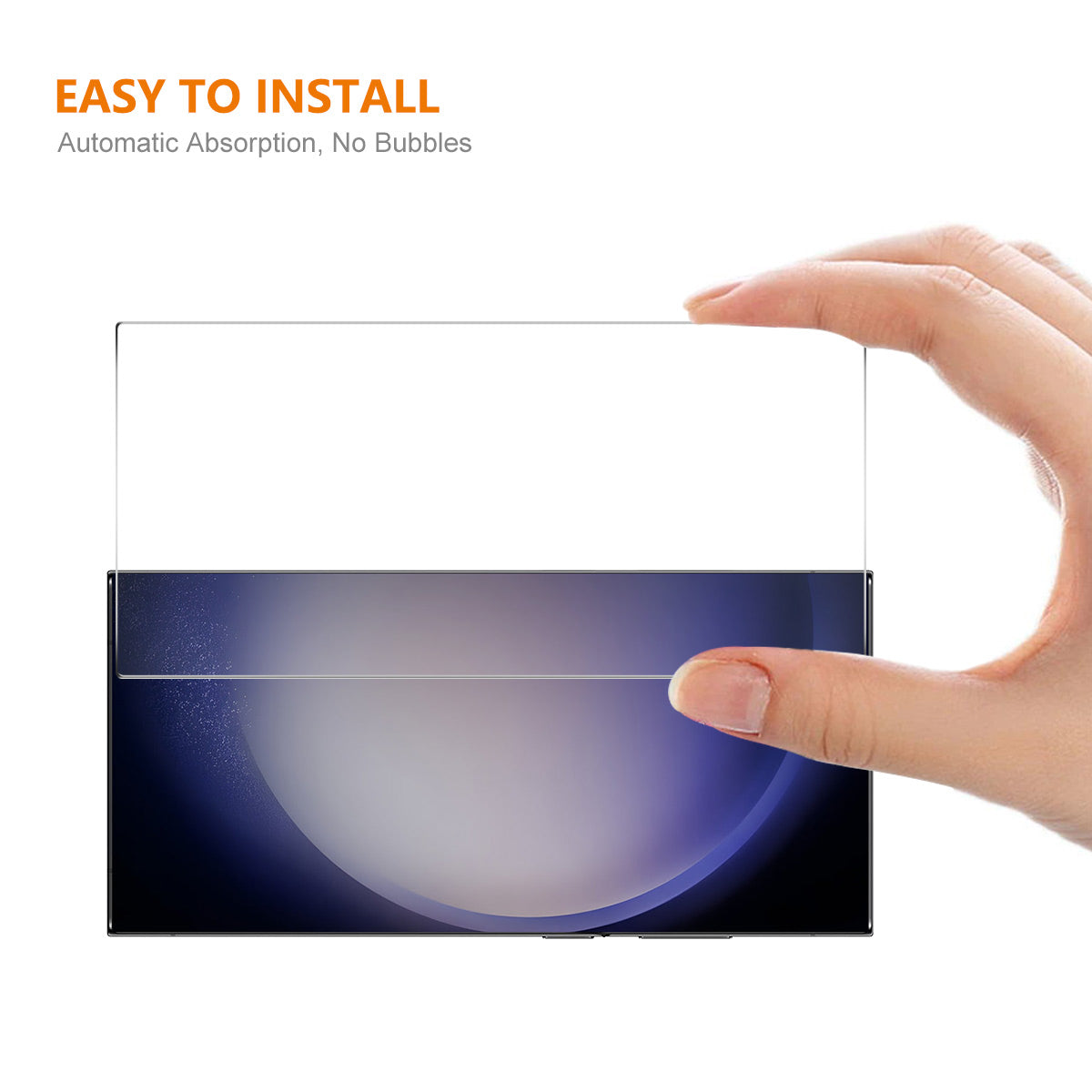 ENKAY HAT PRINCE for Samsung Galaxy S24 Ultra Screen Protector High Aluminum-silicon Glass (Fingerprint Unlock)