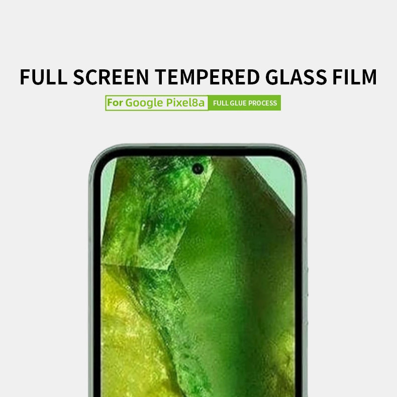 PINWUYO JK Series-2 for Google Pixel 8a Screen Protector High Aluminum-silicon Glass HD Clear Screen Film