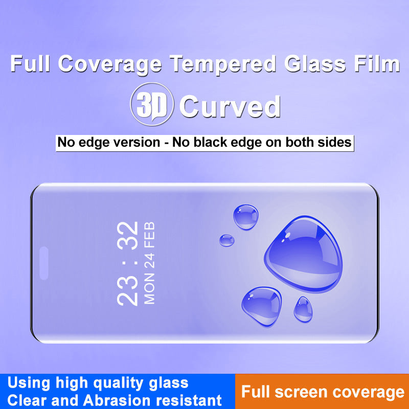 IMAK For Honor Magic6 RSR Porsche Design 5G Tempered Glass Screen Protector 3D Curved Screen Film (No Edge Version)